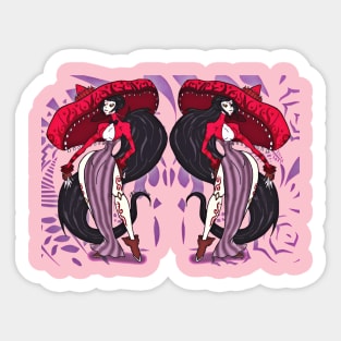 Elita Twins Sticker